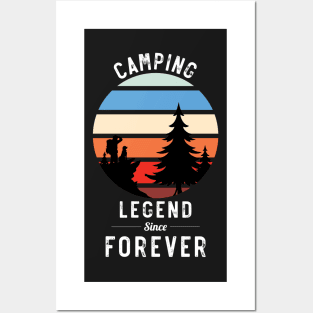 Go Camping Design Posters and Art